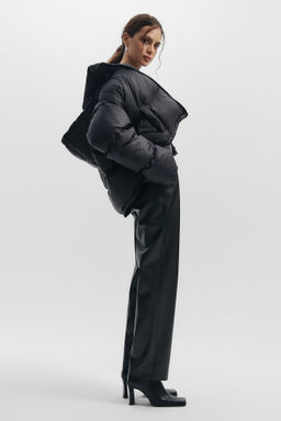 Брюки прямого силуэта из экокожи - Mollis фото 2