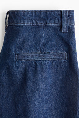 Bermudas denim con pinzas - H&m фото 4