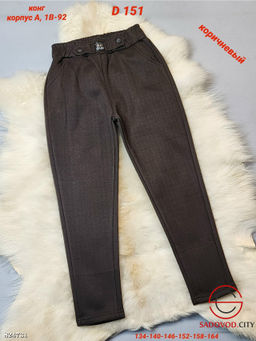 Детские брюки с начёсом
