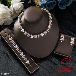 Комплект из колье, серьги и браслет с жемчугом - Bruno фото 7