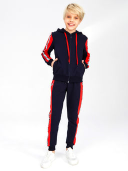 Спортивный костюм "Эксклюзив",темно-синий