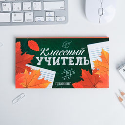Планер мини с отрывными листами Классный учитель