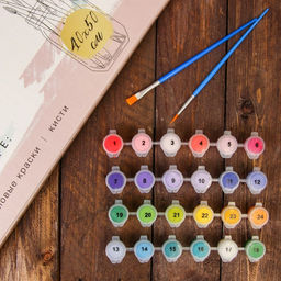 Картина по номерам на холсте 4050 см Замок с воздушными шарами - Школа талантов фото 6