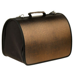 Сумка - переноска для животных, искусственная кожа, 40 х 25 х 27 см - Пижон фото 4