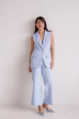 Martichelli Костюм брючный голубой