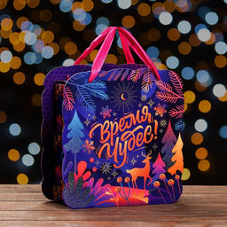 Коробка новогодняя подарочная складная «Шервуд», для сладких подарков, 23×9.8×24 см