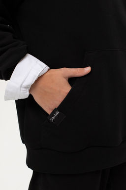 Толстовка с начесом с воротником ТФнач