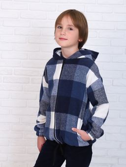 ТД030 Толстовка Дели с капюшоном (синий) - Милаша фото 6