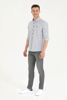 U. S. Polo Assn / Мужские серые джинсовые брюки - U.s. polo assn фото 10