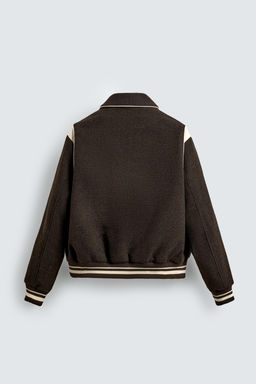 CONTRAST BOMBER JACKET - Zara фото 16