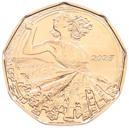 5 евро 2025 года Австрия Танцуй свободно