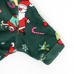 Кофта новогодняя для животных Подарки, размер M, зеленый (ДС 30, ОШ 26, ОГ 38 см) - Simaland фото 9