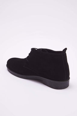 Siyah Hakiki Deri Yarma Suet Bagc?k Detayl? Chealsea Bot TAKAW26BO00017 - Trendyolmilla фото 6