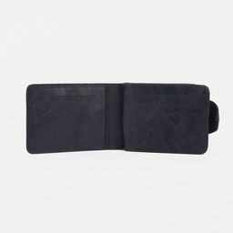 Портмоне на магните, для купюр, для карт, для монет, цвет чёрный - Simaland фото 3