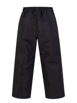 Брюки на поясе демисезонные черные