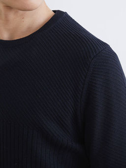 Bisiklet Yaka Erkek Triko Kazak