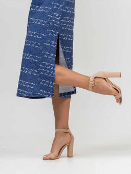 Платье женское, цвет синий