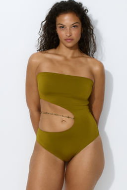 Traje de ba?o bandeau con copa acolchada High Leg - H&m фото 2