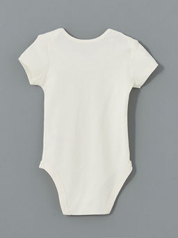 Bisiklet Yaka Erkek Bebek ??t??tl? Body