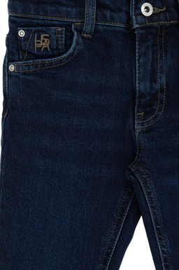 Erkek _ocuk Koyu Mavi Jean Pantolon Sepette S_rpriz _ndirim - U.s. polo assn фото 4
