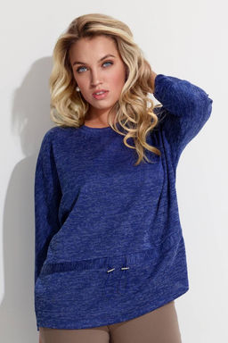 Блузка женская 4326/03/Васильковый меланж - Rise фото 7