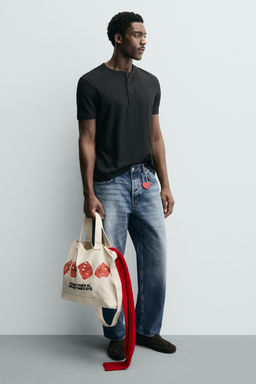 FABRIC TOTE BAG - Zara фото 8