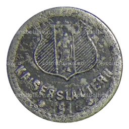 5 пфеннигов 1918 года Германия Нотгельд Кайзерслаутерн