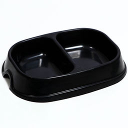 Цена за 3 шт. Миска 2200 мл, чёрная - Simaland фото 2