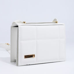 Сумка-мессенджер на магните, цвет белый - Simaland фото 3