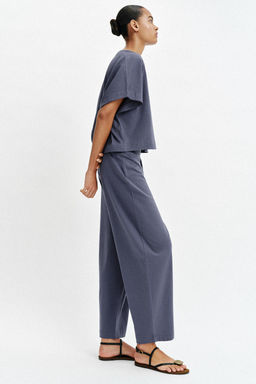 PANTAL?N R?STICO CORDONES / ?ndigo - Zara фото 4