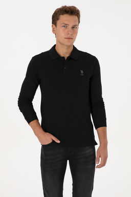 Erkek Siyah Basic Sweatshirt - U.s. polo assn фото 8