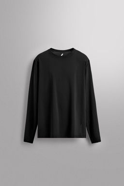 PERFORATED LONG SLEEVE T-SHIRT - Zara фото 6