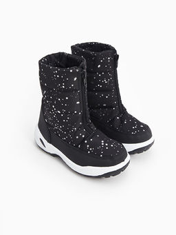 K?z ?ocuk Fermuarl? Bot