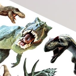 Интерьерная наклейка 3Д TAKE IT EASY «Динозавры», 90×30 см