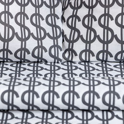 Постельное белье Этель евро Dollars 200*217 см,220*240 см,70*70 см -2 шт,бязь  фото 2