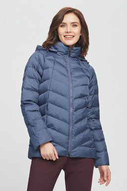 Куртка женская LA-F03326-GR серо-голубой