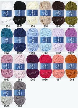 Пряжа Nako - Джерси (Jersey) упаковка 5 шт