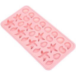 Цена за 2 шт. Форма для льда пластиковая "Морской мир" 15*28см, цвета микс