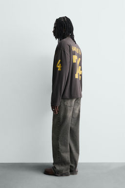 NUMBER PRINT T-SHIRT - Zara фото 4