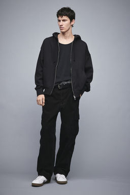 Chaqueta sudadera con capucha Oversized Fit - H&m фото 3