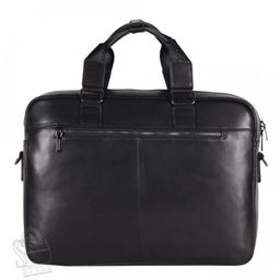 Портфель мужской кожаный 66641G black Fuzhiniao в Новосибирске - S-style фото 4