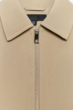 PUFFED BOMBER JACKET WITH ZIP - Zara фото 8