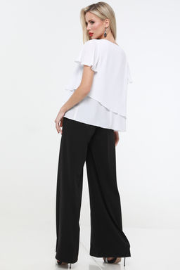 Блузка Все легко и просто, вайт - Dstrend фото 11