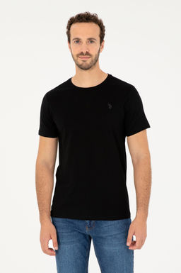 Футболка U.S. Polo Assn мужская черная хлопок  фото 8