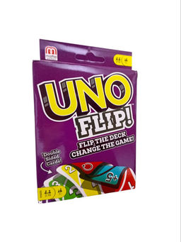Игра карточная "UNO FLIP!" детская, в наборе - 2 колоды (7132)
