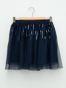 Beli Lastikli Pul ??lemeli K?z ?ocuk Etek - Waikiki фото 3