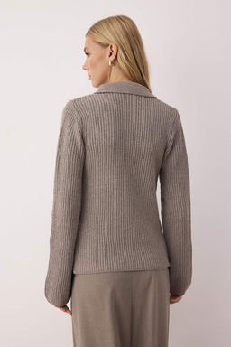 Lacivert More Sustainable Basic Polo Yaka Triko H?rka TWOAW26HI00126 - Trendyolmilla фото 14