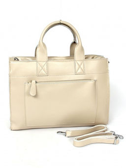 Сумка женская натуральная кожа RM-SH-8896-1, 1отд+карм/перег, плечевой ремень, бежевый SALE 261771