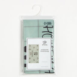 Полотенце Этель Kitchen 40х73 см, 100% хлопок, саржа 190 гр/м2  фото 5