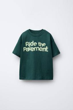 SLOGAN PRINT T-SHIRT